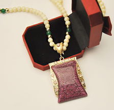 韓版高端定制鑲鉆長方形長款項鏈毛衣鏈 時尚精品批發指南